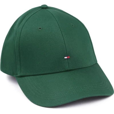Afbeelding van Tommy Hilfiger FLAG 6 Panel Unisex Pet, Maat: One Size, Hunter green
