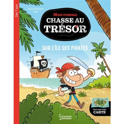 Image de Mon roman CHASSE AU TRESOR Sur l&#039;île des pirates