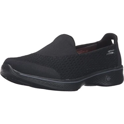 Afbeelding van Skechers Go Walk 4 Pursuit Dames Sneakers, Zwart