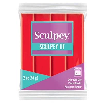 Afbeelding van Klei III red hot 57 gr Sculpey