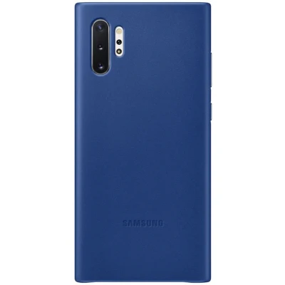 Afbeelding van Samsung Galaxy Note 10 Leather Cover Blue
