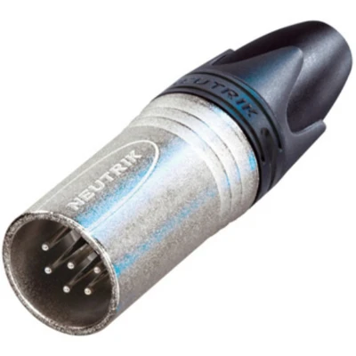 Afbeelding van Neutrik NC6MXX XLR connector Stekker, recht Aantal polen: 6 Zilver 1 stuk(s)