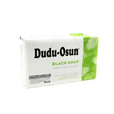 Afbeelding van Dudu osun Set van 4 Afrikaanse zwarte zeep (100% zuiver)