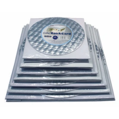 Afbeelding van PME Cakeboard en doos rond 32,5x32,5x15 cm