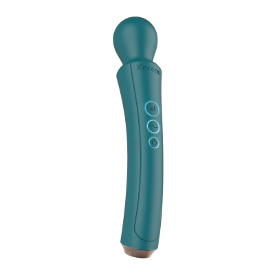 Afbeelding van Wand Vibrator Curved Groen