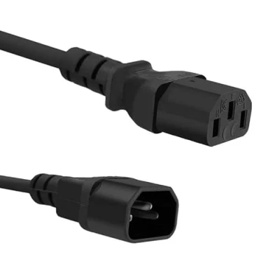 Afbeelding van Qoltec Voedingskabel power IEC 60320 C13 naar C14 250 V wisselstroom 10 A 3 m