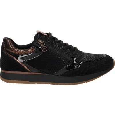 Afbeelding van Tamaris dames sneaker Zwart Maat 40