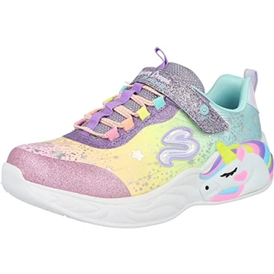 Afbeelding van Skechers Unicorn Dreams Sneakers laag voor kinderen, Maat: 31, Purple/multi Textiel/ synthetisch