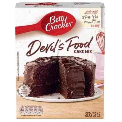 Afbeelding van Betty Crocker Devil&#039;s Food Cakemix 425g