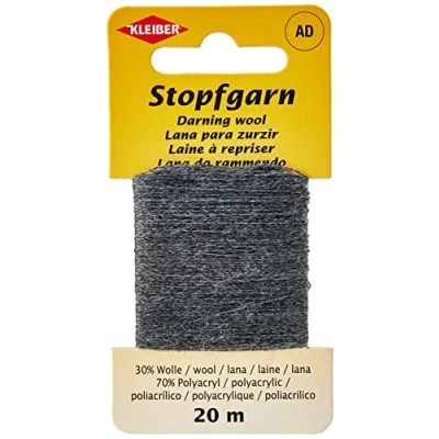 Afbeelding van 71031 Stopwol 20mtr donker grijs