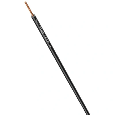 Afbeelding van LAPP H05V2 K Montagesnoer 0,75mm2 Zwart 100m