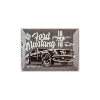 Afbeelding van Wandbord Ford Mustang The Boss