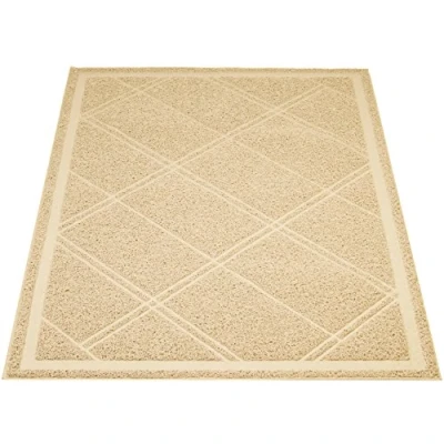 Afbeelding van Amazon Basics mat voor kattentoiletten, 61 x 88,9 cm, beige