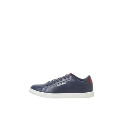 Afbeelding van Jack &amp; Jones Jfwboss Sneakers laag, Heren, Maat: 41, Navy blazer detail:red dahlia Kunststof