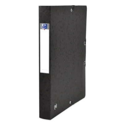 Afbeelding van Elastobox Oxford Top File+ A4 40mm zwart