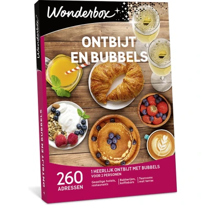 Afbeelding van Wonderbox cadeaubon Ontbijt en bubbels