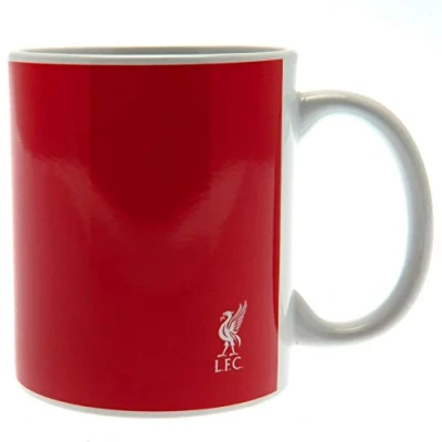 Afbeelding van Liverpool Football Club Official Half Tone Mok Crest Badge Team Tea Coffee