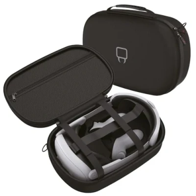 Afbeelding van Venom VR Headset Opslag en Draagtas voor Meta Quest, zwart., Quest 2 &amp; 3
