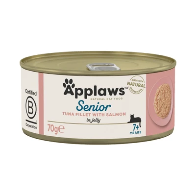 Afbeelding van Applaws Senior 6 x 70 g Tonijn en Zalm