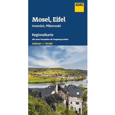 Afbeelding van ADAC Regionalkarte 11 Mosel, Eifel, Hunsrück, Pfälzerwald 1:150.000