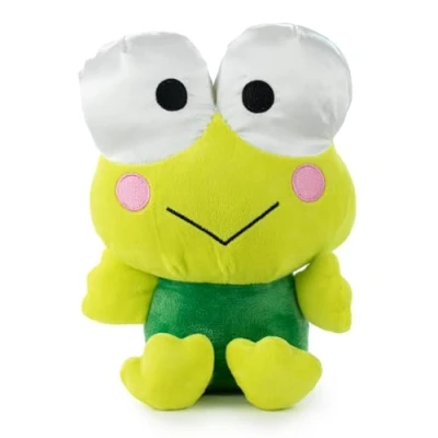 Afbeelding van Keroppi Hello Kitty Pluche Knuffel 27 cm {Speelgoed Knuffeldier Knuffelpop voor kinderen jongens meisjes Keroppy Kuromi Melody Kity Kat Cat Plush Toy}