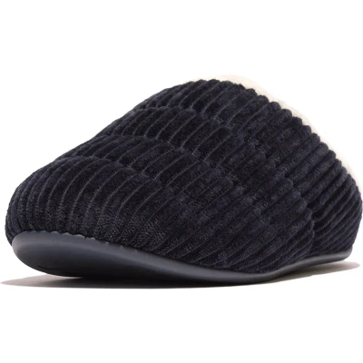 Afbeelding van FitFlop Chrissie Corduroy Pantoffels/Sloffen BLAUW Maat 41