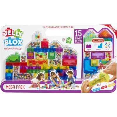 Afbeelding van Goliath bouwspeelgoed Jelly Blox Mega Pack creatief constructiespeelgoed.