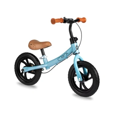 Afbeelding van MoMi Breki Loopfiets met handrem Lichtgewicht Balance Bike geschikt vanaf 3 jaar Blauw