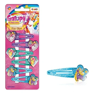 Afbeelding van CRAZE Galupy 24232 haarspelden voor meisjes, eenhoorn haaraccessoires