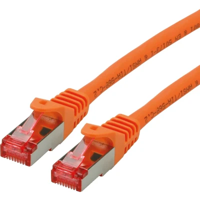 Afbeelding van ROLINE patchkabel Cat.6 S/FTP (PiMF), componentniveau, LSOH, oranje, 5 m