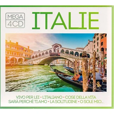 Afbeelding van Various Artists Mega Italie (4 CD)