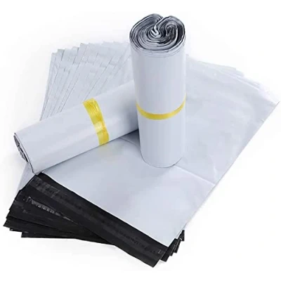 Afbeelding van HVDHYY Enveloppen van kunststof, verzending, 100 stuks, A4, 25 x 35 cm, verpakkingspakketten, kleding, verpakkingen, polystyreen, zakken, vintage verpakking