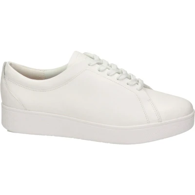 Afbeelding van Fitflop Rally Sneakers laag, Dames, Maat: 40, Urban white Leer
