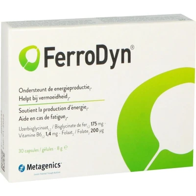 Afbeelding van Metagenics Ferrodyn Capsules 30CP