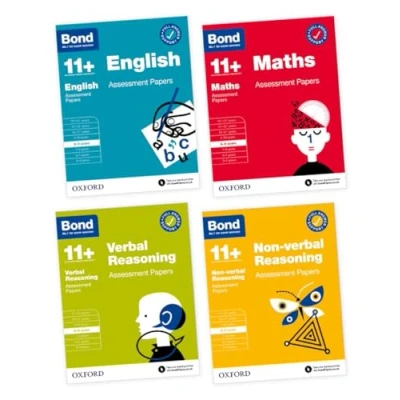 Afbeelding van Bond 11+: 11+ English, Maths, Non Verbal Reasoning, Reasoning Assessment Papers 8 9 years Bundle