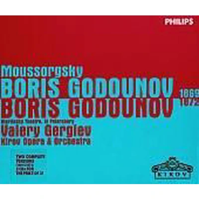 Afbeelding van Moussorgsky: Boris Godounov / Gergiev, Kirov Opera