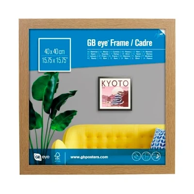 Afbeelding van GB eye Eigentijdse fotolijst van eikenhout 40 x cm