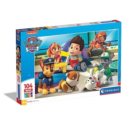 Afbeelding van Clementoni Puzzel 104 Stukjes Maxi Paw Patrol, Kinderpuzzels, 4 6 jaar, 23970