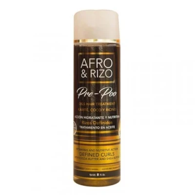 Afbeelding van Afro &amp; Rizo Pre poo 8oz (Oil Treatment)