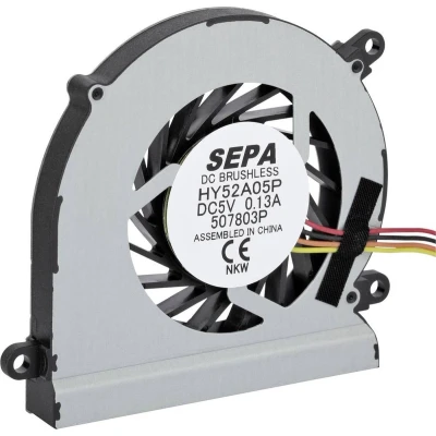 Afbeelding van SEPA HY52A05PSE25AP00 Axiaalventilator 5 V/DC 4.5 m3/h (l x b h) 52 8 mm