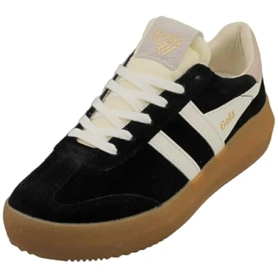 Afbeelding van Gola Athena Modieuze sneakers voor dames, zwart/gebroken wit, Zwart, 39 EU