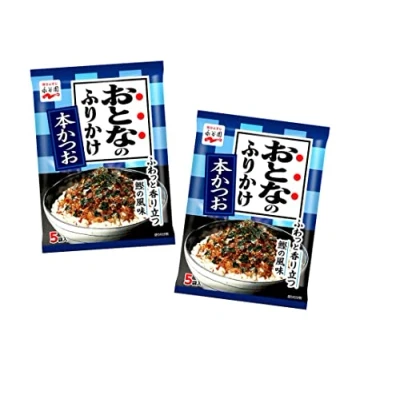 Afbeelding van Furikake Japanse specerij voor rijst en bento, Hon Katsuo Gedroogde Bonite 2,5 g x 10 Made in Japan