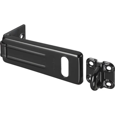 Afbeelding van MasterLock Overval 110mm zwart verzinkt staal