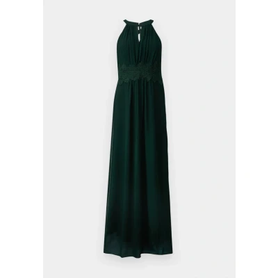 Afbeelding van VILA Vimilina MAXI Dress Maxijurk scarab, Dames, Maat: 34, Scarab