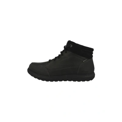 Afbeelding van Clarks Veterboots, Heren, Maat: 42, Black warmlined leather Leer/ synthetisch