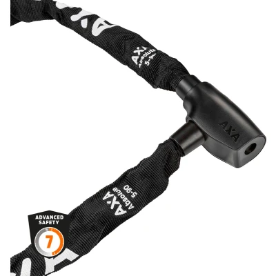 Afbeelding van Kettingslot AXA 90 cm (Ø 5 mm, Click in, Medium Safety)
