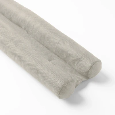 Afbeelding van Dutch Decor TITO Tochtrol dubbele tochtstopper 80x16x5 cm Pumice Stone beige