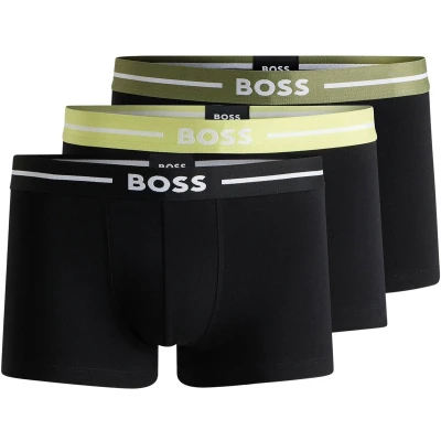 Afbeelding van Boss Bold Trunk Boxershorts Heren (3 pack) Maat XL