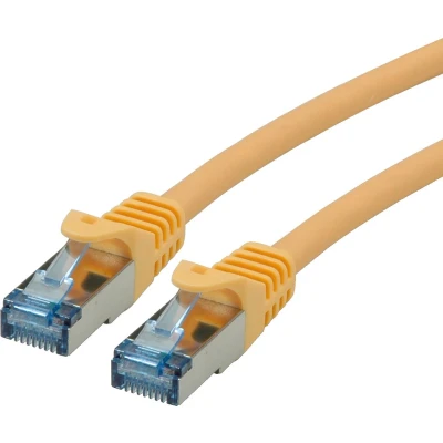 Afbeelding van ROLINE Patchkabel Cat.6A S/FTP (PiMF), Component Level, LSOH, geel, 15 m