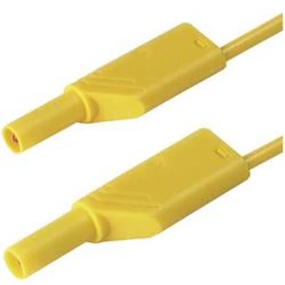 Afbeelding van SKS Hirschmann MLS WS 200/2,5 ge Veiligheidsmeetsnoer [Banaanstekker 4 mm Banaanstekker mm] 2.00 m Geel 1 stuk(s)
